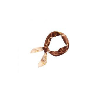 Foulard chaines marron