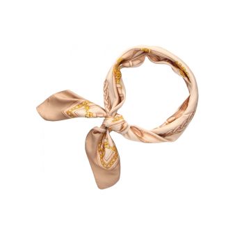 Foulard chaines beige