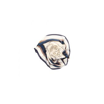 Foulard filet bleu
