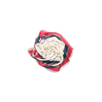 Foulard filet rouge