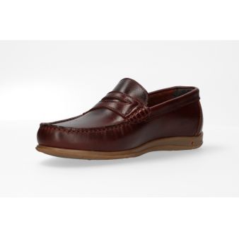 Mocassim com antifaz couro
