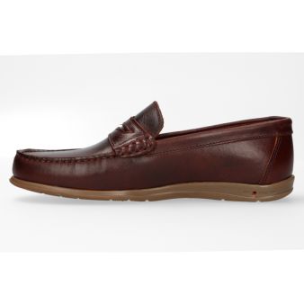 Mocassim com antifaz couro