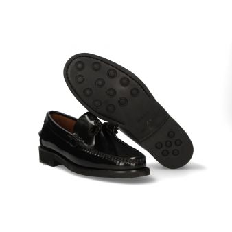 Mocassin à glands noir