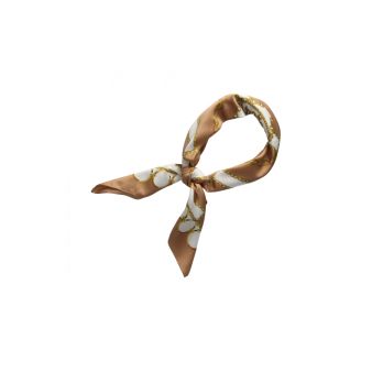 Foulard chaines marron