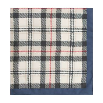 Foulard à carreaux doubles...