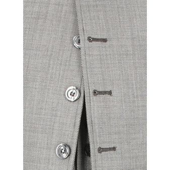 Veste et gilet gris clair