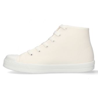Bota de costalero branca