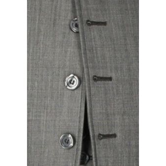 Veste et gilet gris clair