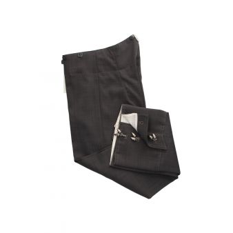 Costume campagnard enfant Menorca perle avec calzona gris foncé