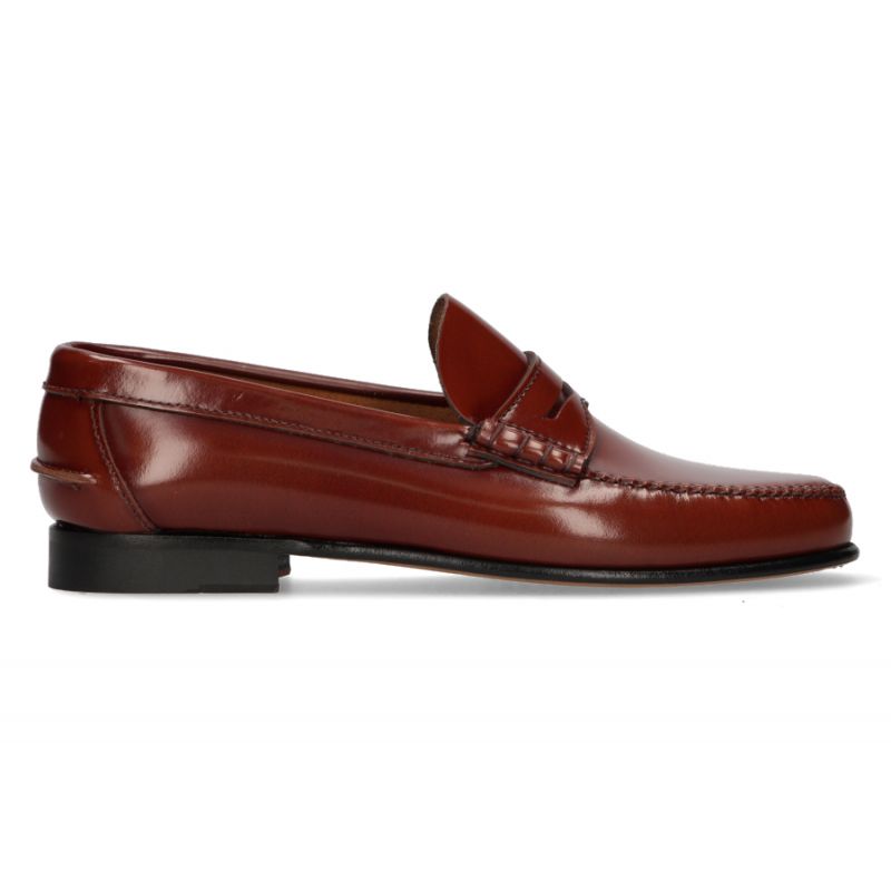 Mocassim com antifaz couro