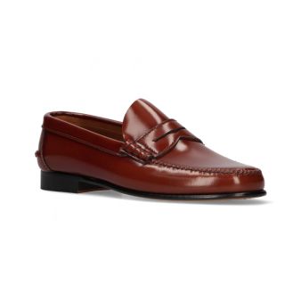 Mocassin avec antifaz en cuir