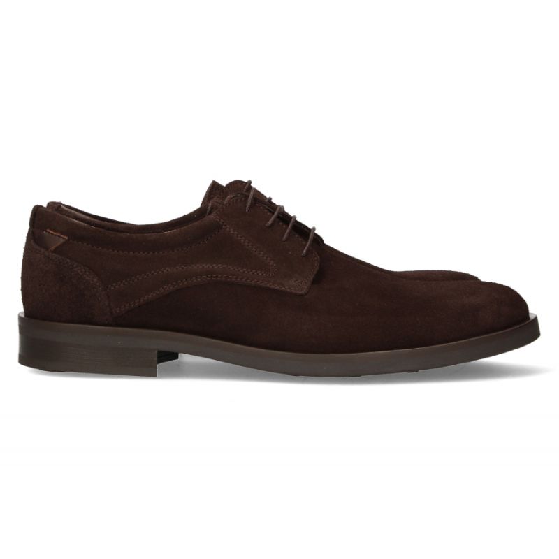 Blucher serraje moka sola de borracha