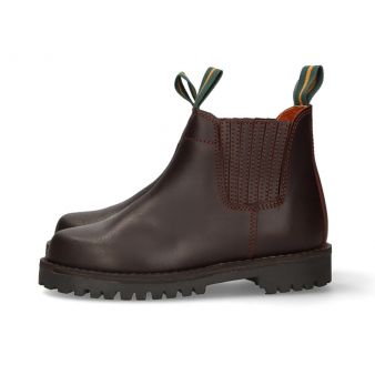 Boy's short boot with rubber sole with zipper Valverde del Camino