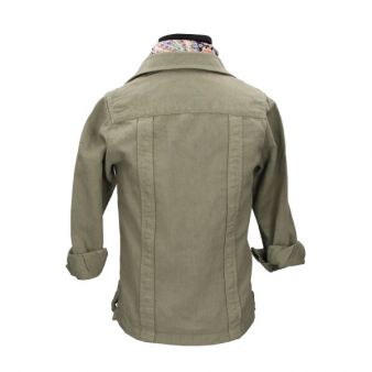 Camisa Cubana infantil caqui