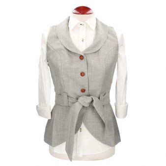 Gilet Pandora gris