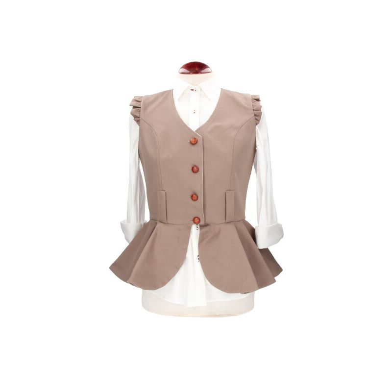 Gilet Creta vison
