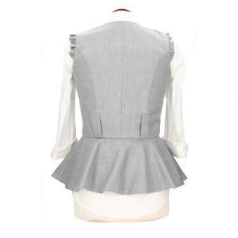 Gilet Creta gris