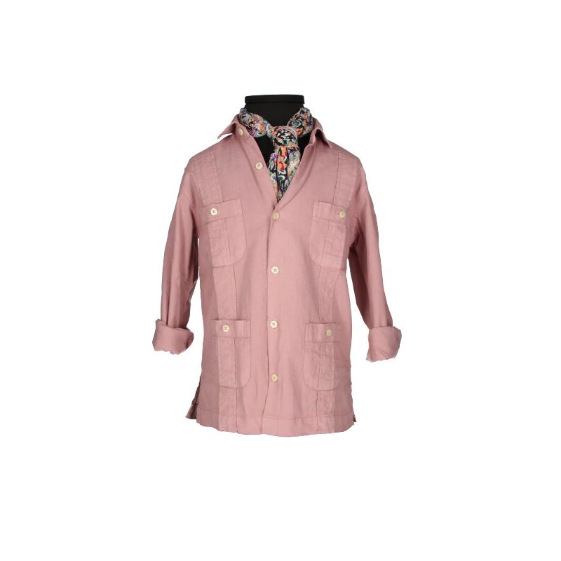 Camisa Cubana infantil telha