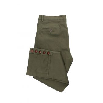 Pantalon campagnard femme vert