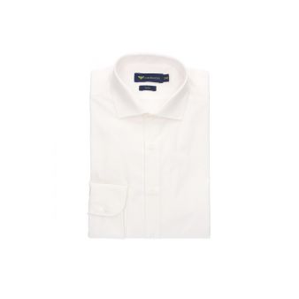 Camisa de gola branca