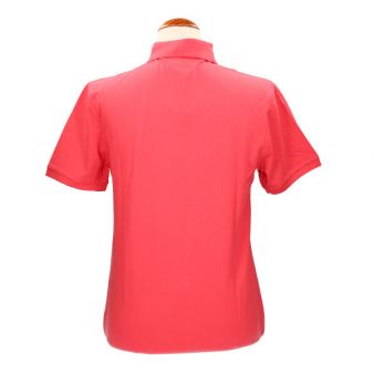 Polo de algodão em coral