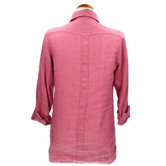 Camisa Cubana coral