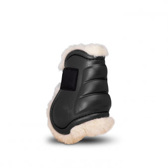 Protecteur de paturon avec doublure en mouton deluxe Gatusos noir