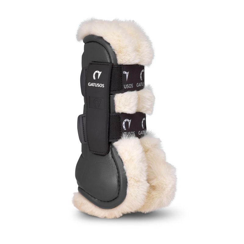 Protector delantero borreguillo deluxe Gatusos negro