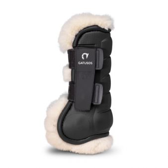 Protector delantero borreguillo deluxe Gatusos negro