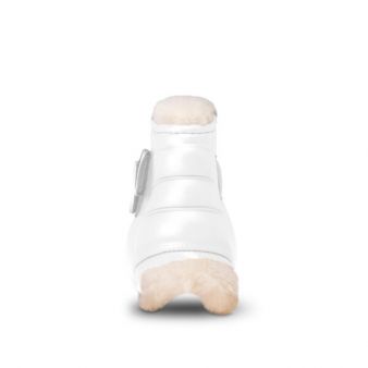 Protecteur de paturon avec doublure en mouton deluxe Gatusos blanc