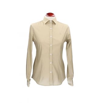 Chemise femme camel