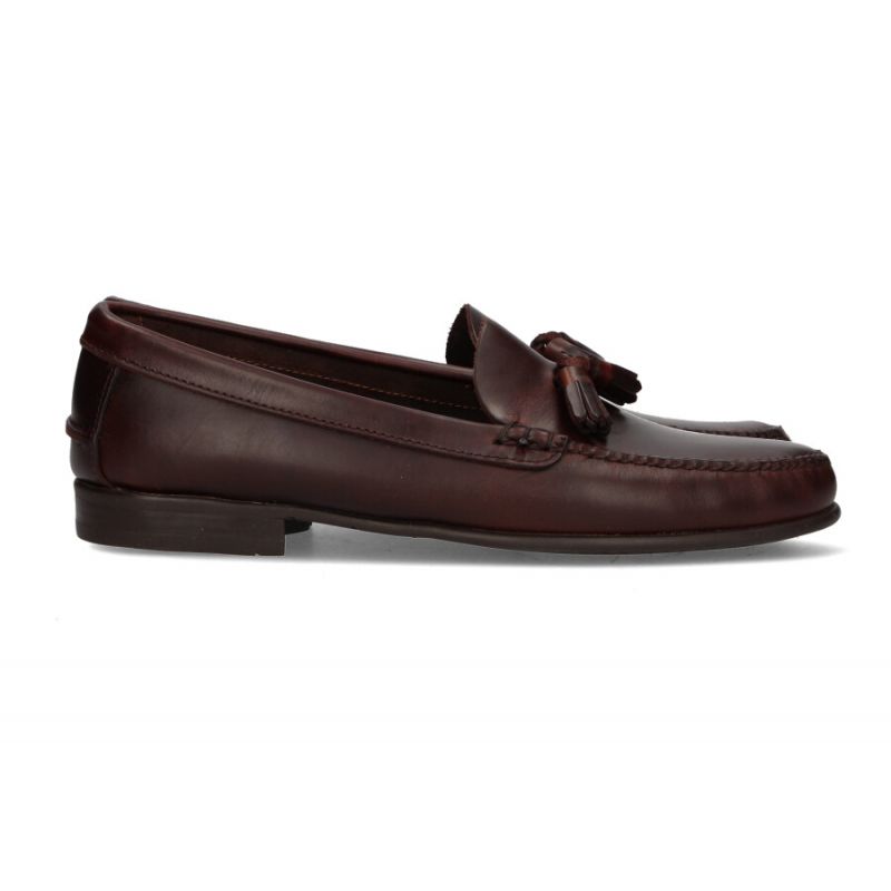 Mocassim franjas mocha