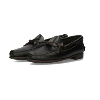 Mocassin à nœud vert