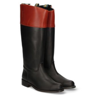 Cinto vermelho com contorno branco Valverde del Camino