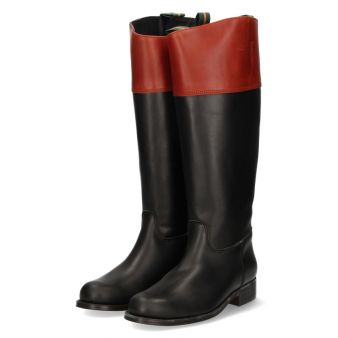 Cinto vermelho com contorno branco Valverde del Camino