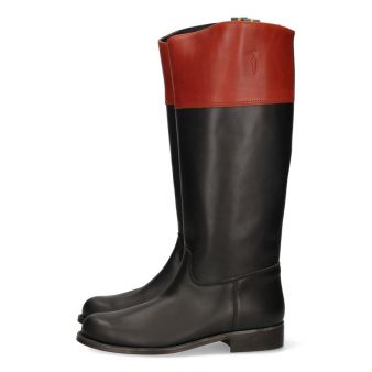 Cinto vermelho com contorno branco Valverde del Camino