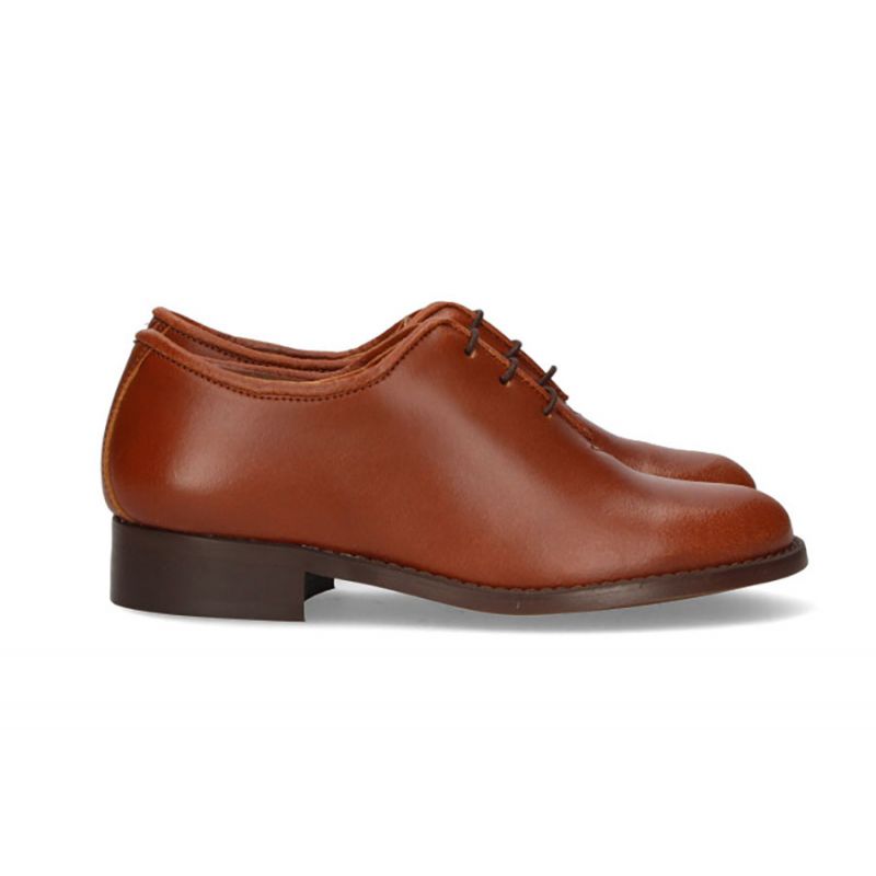 English style boy's shoe for aged leather gaiter Valverde del Camino