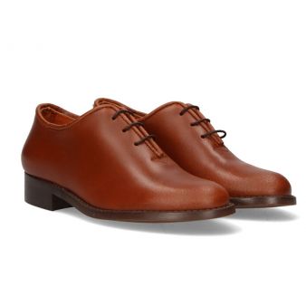 English style boy's shoe for aged leather gaiter Valverde del Camino