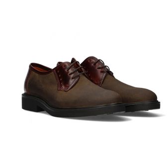 Blucher engraxado caqui