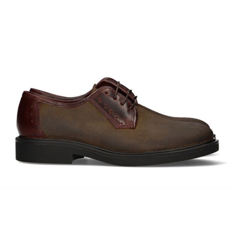 Blucher engraxado caqui
