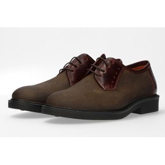 Blucher engraxado caqui