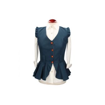 Gilet Creta bleu