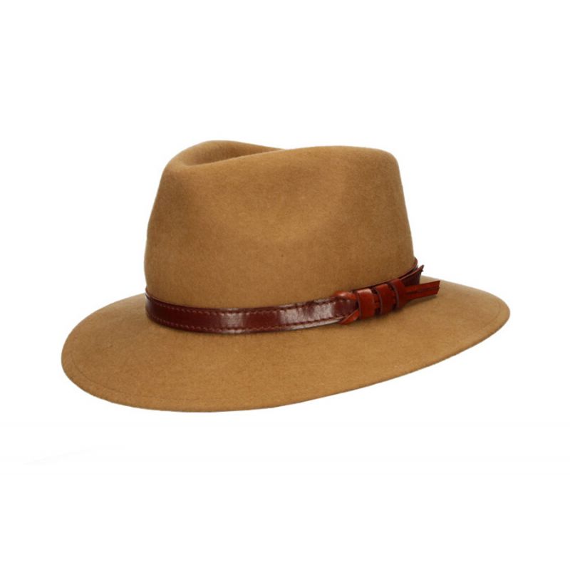 Chapeau en laine Jamer camel