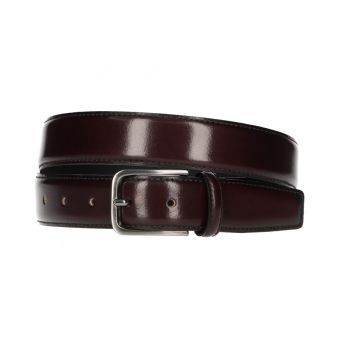 Ceinture classique bordeaux