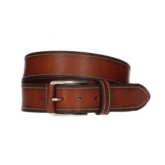Ceinture en cuir marron