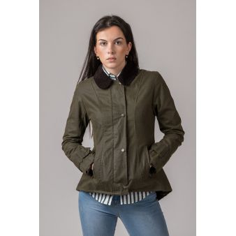 Veste cirée Ambre verte