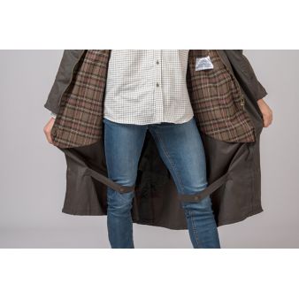 Capa Longa New Outback Marrom