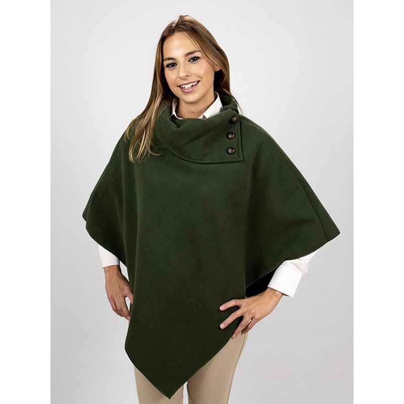 Poncho vert