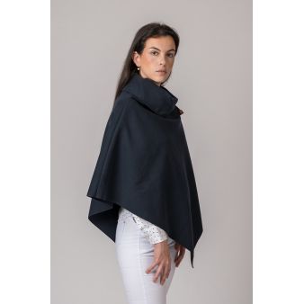 Poncho azul