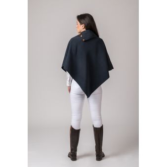 Poncho azul